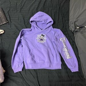 Disneyland 100 year anniversary hoodie with Mickey Mouse (kids or XS women’s )